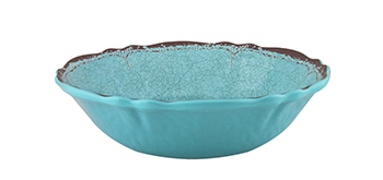 Antiqua Turquoise Cereal Bowl